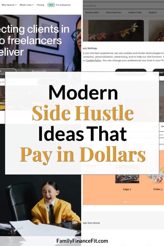 How to Make Money in Dollars: A Practical Guide to Modern Side Hustles Pinterest Pin Image
