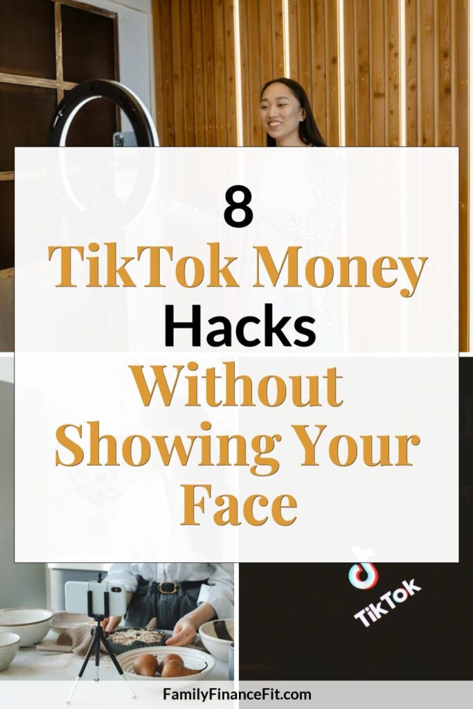 How to Make Money on TikTok Without Showing Your Face Pinterest Pin Image