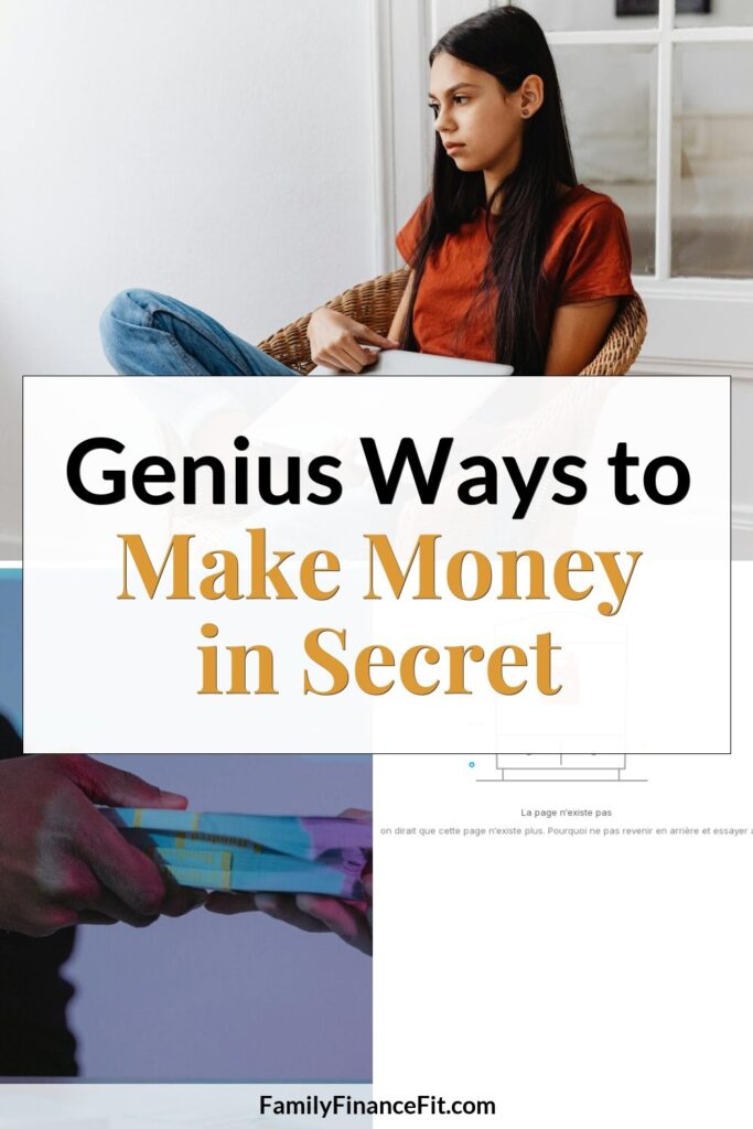 How to Make Money Without Your Parents Knowing: A Step-by-Step Guide Pinterest Pin Image