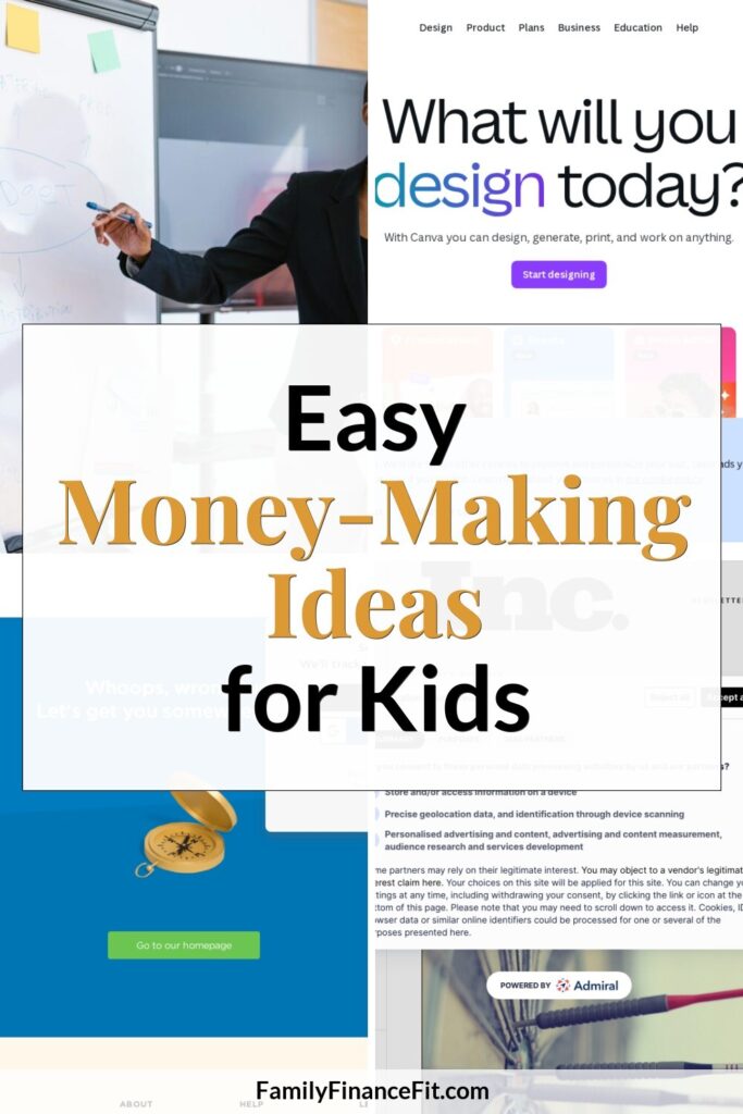 How to Sell Ideas for Kids to Make Money: A Step-by-Step Guide Pinterest Pin Image
