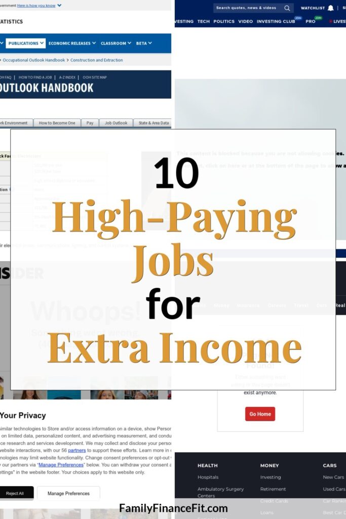 Jobs That Pay $80K: Unlocking Opportunities for Extra Income Pinterest Pin Image