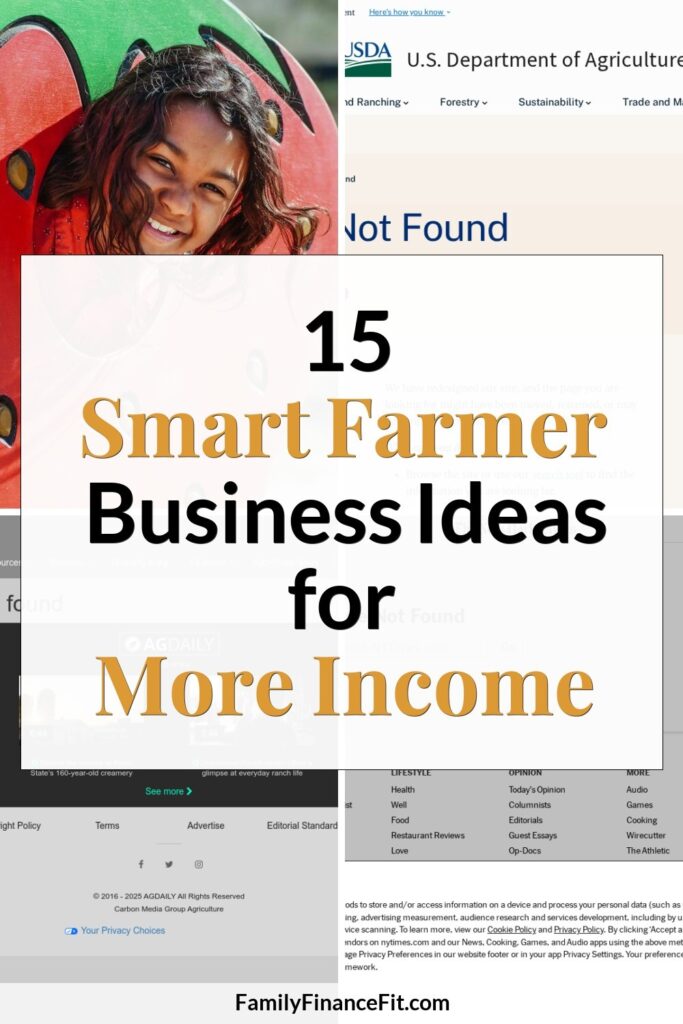 Smart Business Ideas for Farmers to Boost Income Pinterest Pin Image