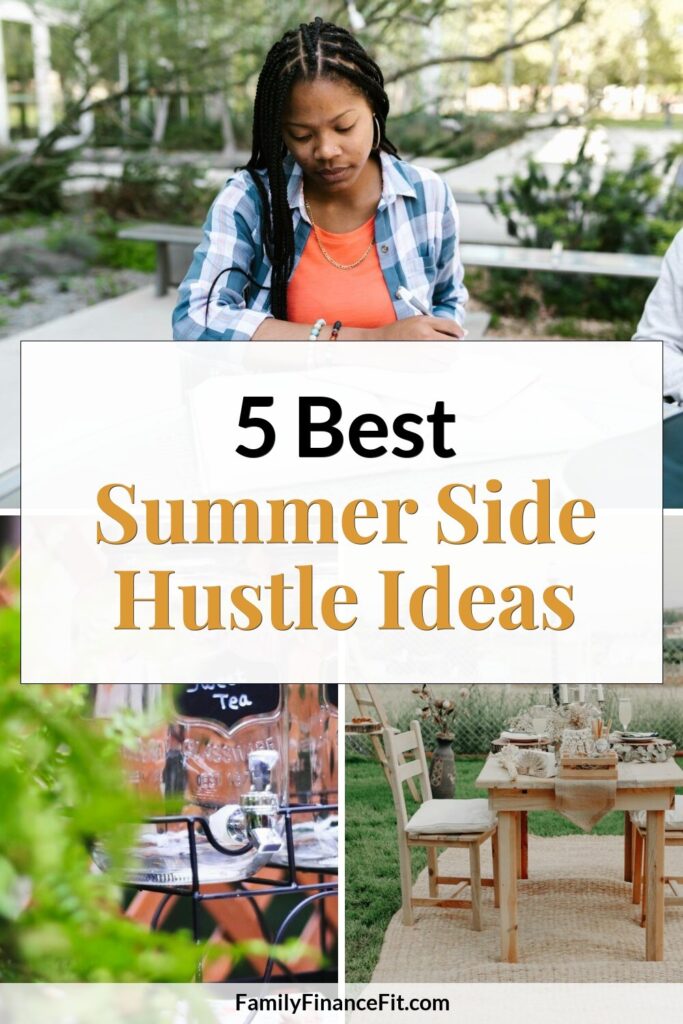 Top 5 Summer Side Hustles to Boost Your Income (and Your Freedom) Pinterest Pin Image