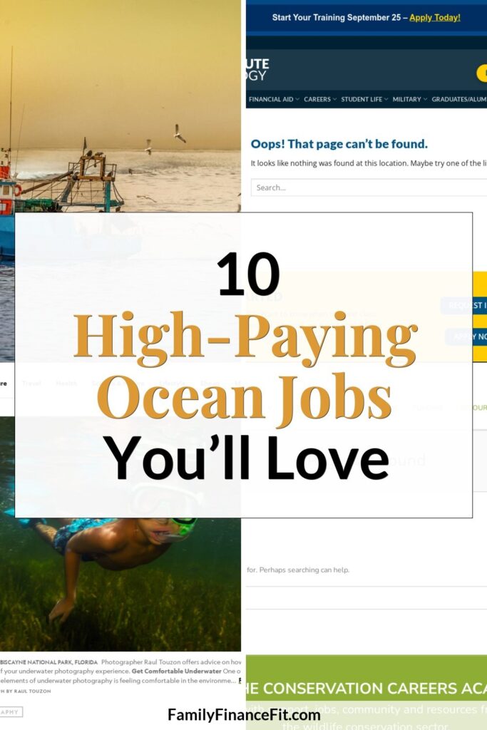 Top Jobs for Ocean Lovers That Actually Pay Pinterest Pin Image