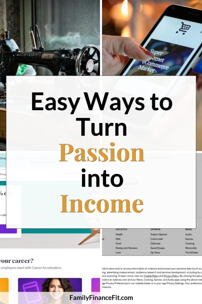 How to Get Paid to Exist: Turn Your Passion into Real Online Income Pinterest Pin Image